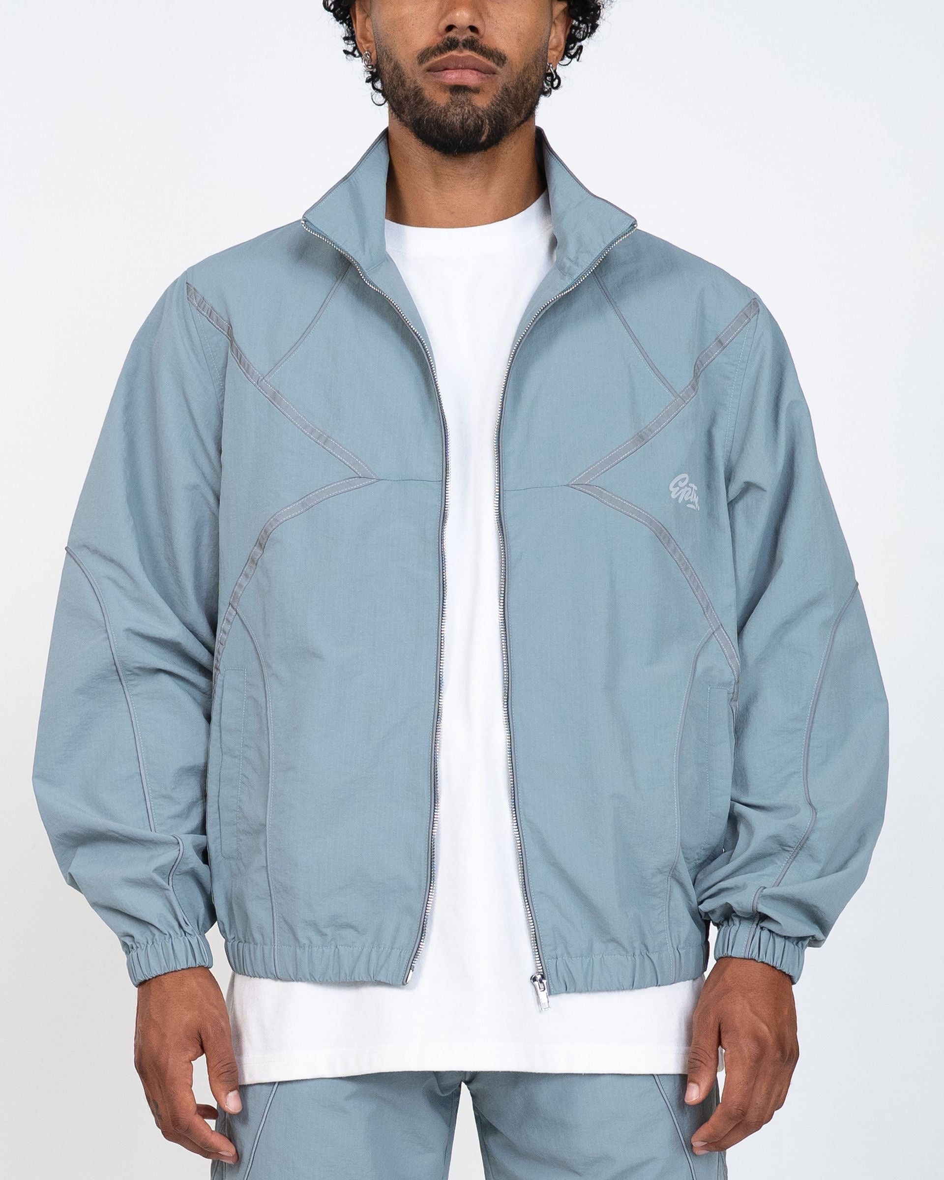 UNITY JACKET - DUSTY BLUE