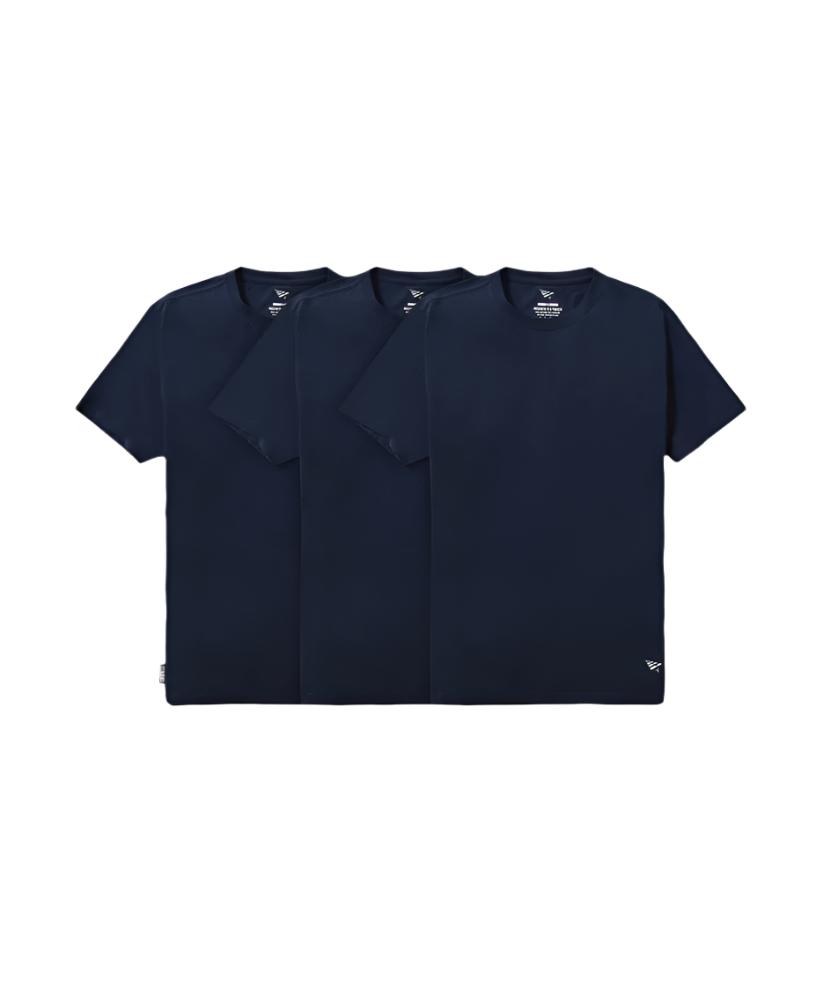 Essential 3 Pack Tee NAVY