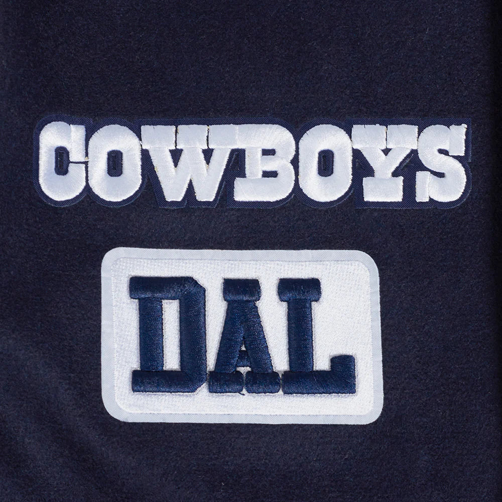 DALLAS COWBOYS AREA CODE M RIB WOOL VARSITY JACKET-thumbmail-10