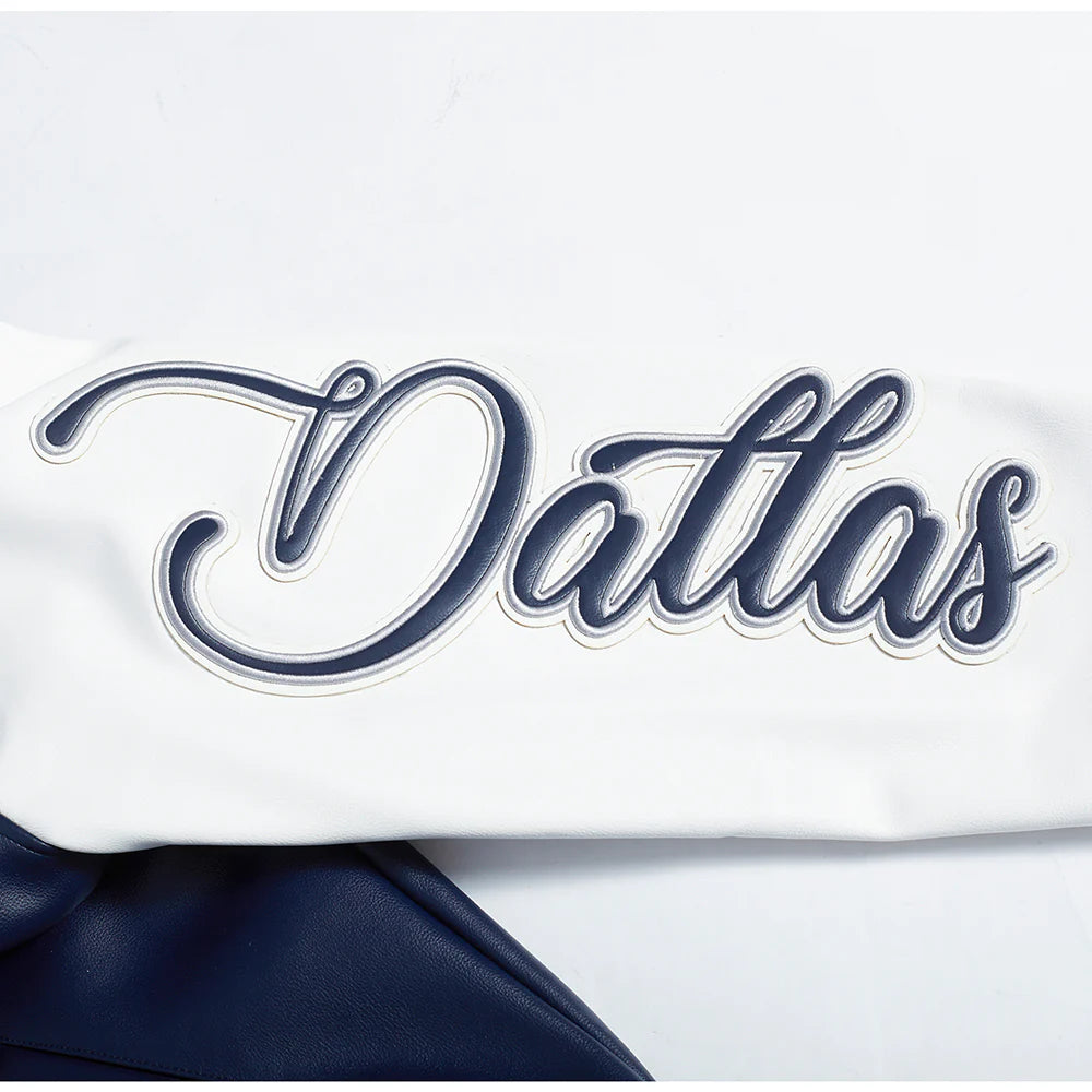 DALLAS COWBOYS CITY SIGNATURE M LEATHER VARSITY JACKET-thumbmail-7