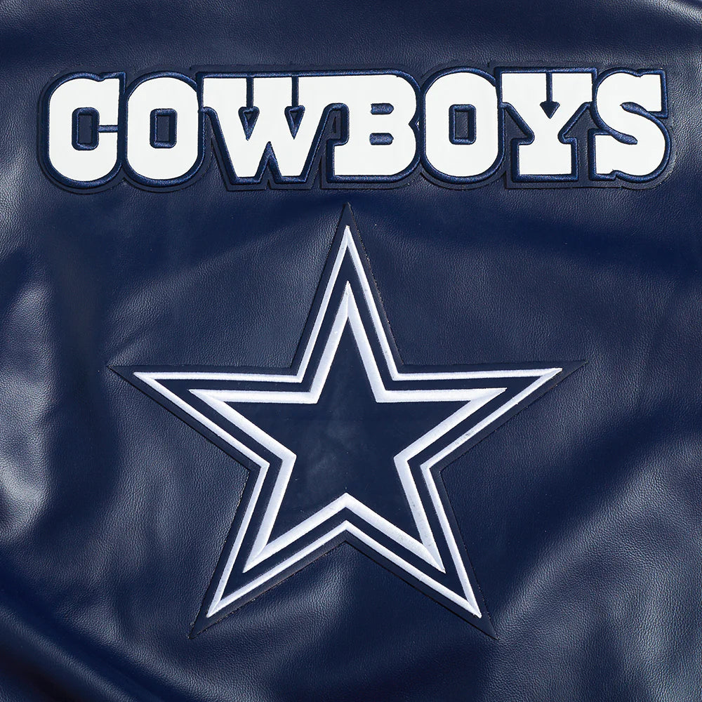 DALLAS COWBOYS CITY SIGNATURE M LEATHER VARSITY JACKET-thumbmail-5