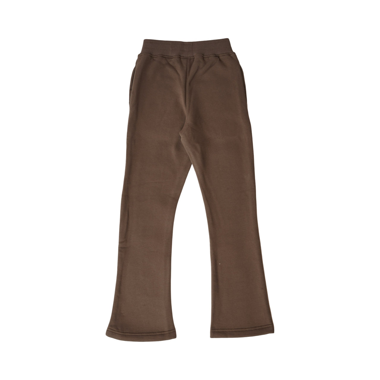 "RECKLESS" STUD STACKED JOGGERS HARVEST