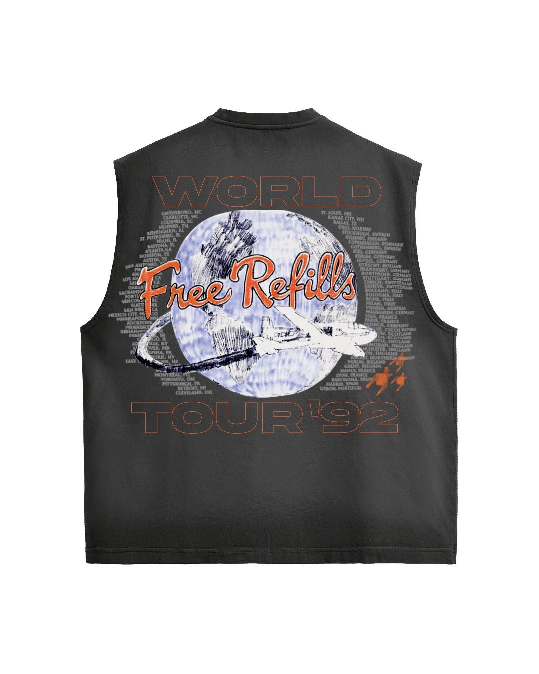 WORLD CUT OFF TEE-thumbmail-2