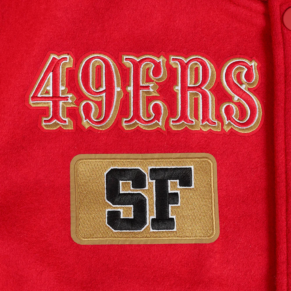 SAN FRANCISCO 49ERS AREA CODE M RIB WOOL VARSITY JACKET-thumbmail-10