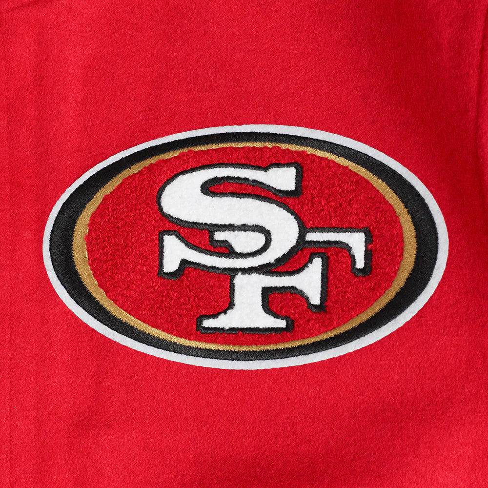 SAN FRANCISCO 49ERS AREA CODE M RIB WOOL VARSITY JACKET-thumbmail-9