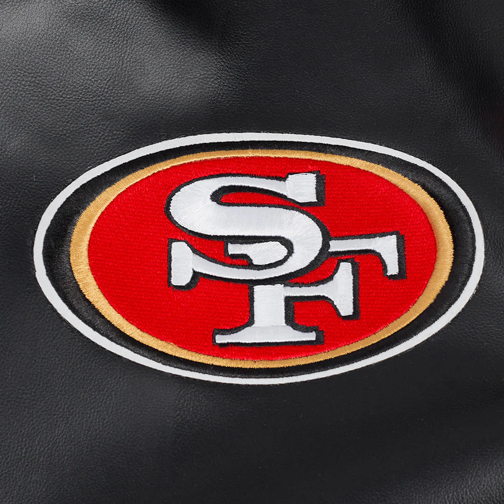 SAN FRANCISCO 49ERS CITY SIGNATURE M LEATHER VARSITY JACKET-thumbmail-9