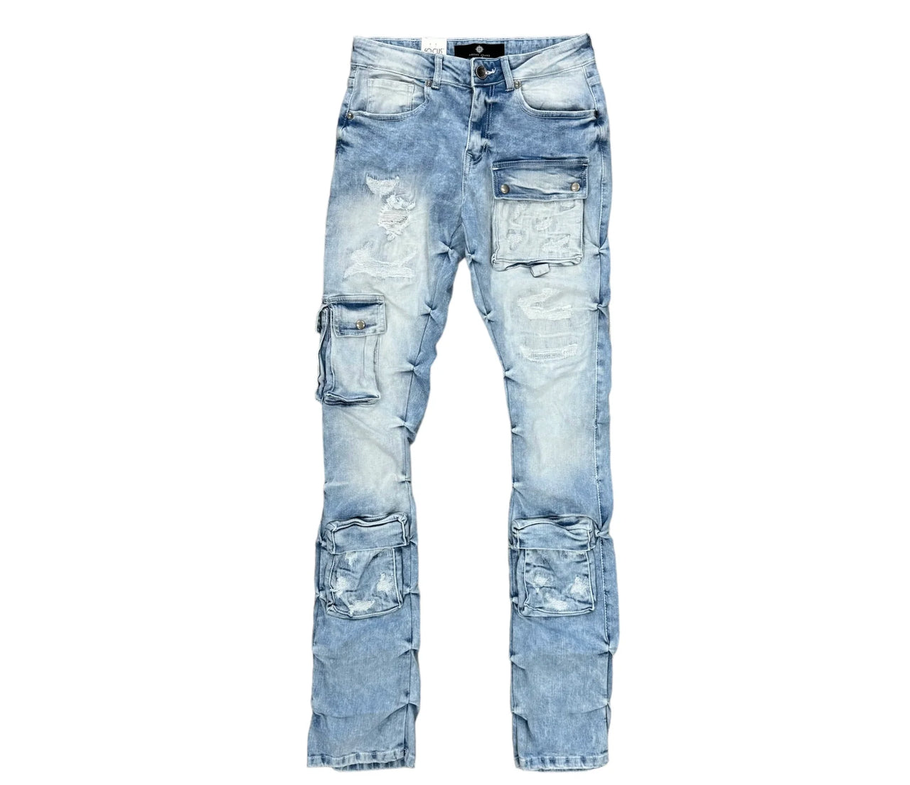 CGO Distressed Stacked Denim
