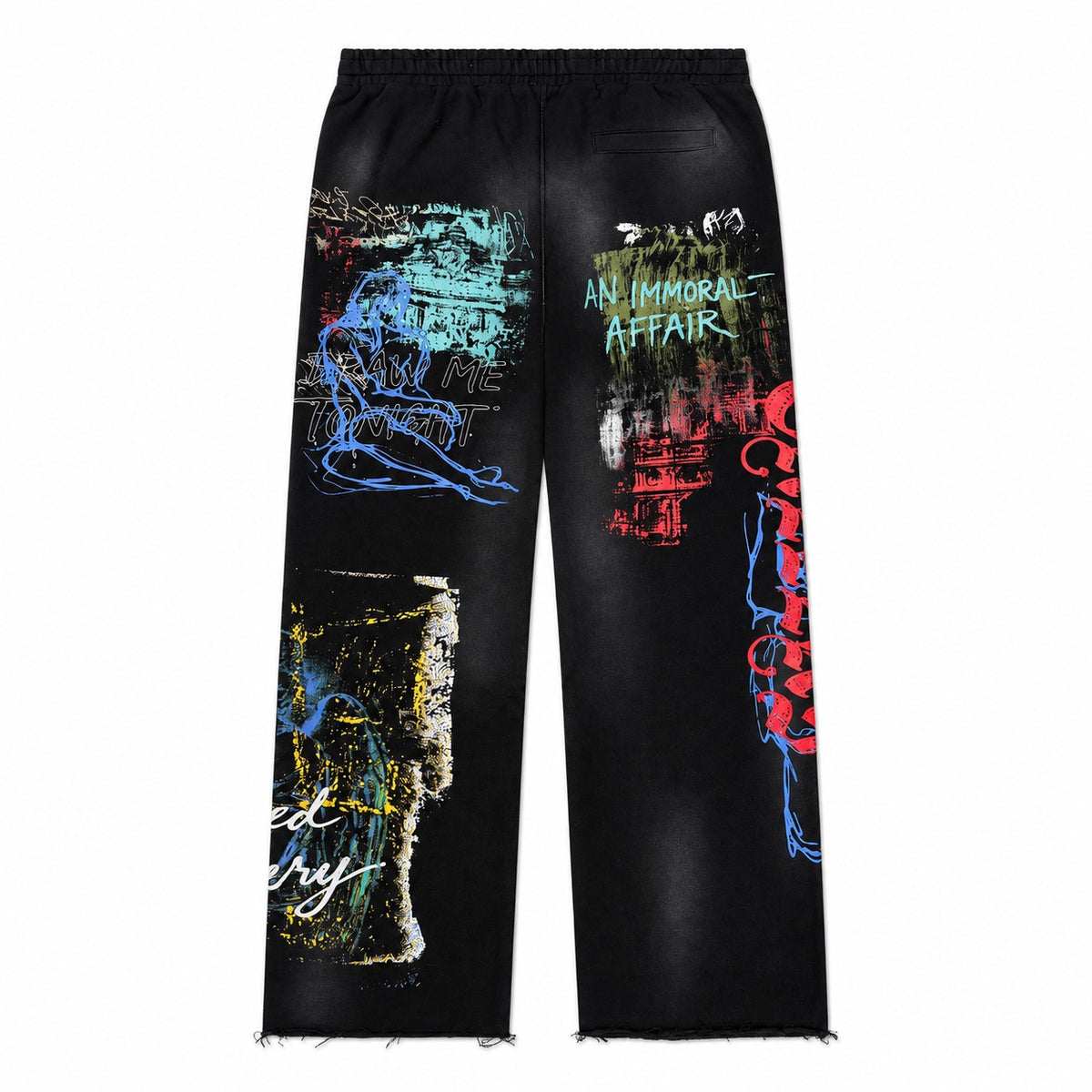 GALLERY PANTS BLK