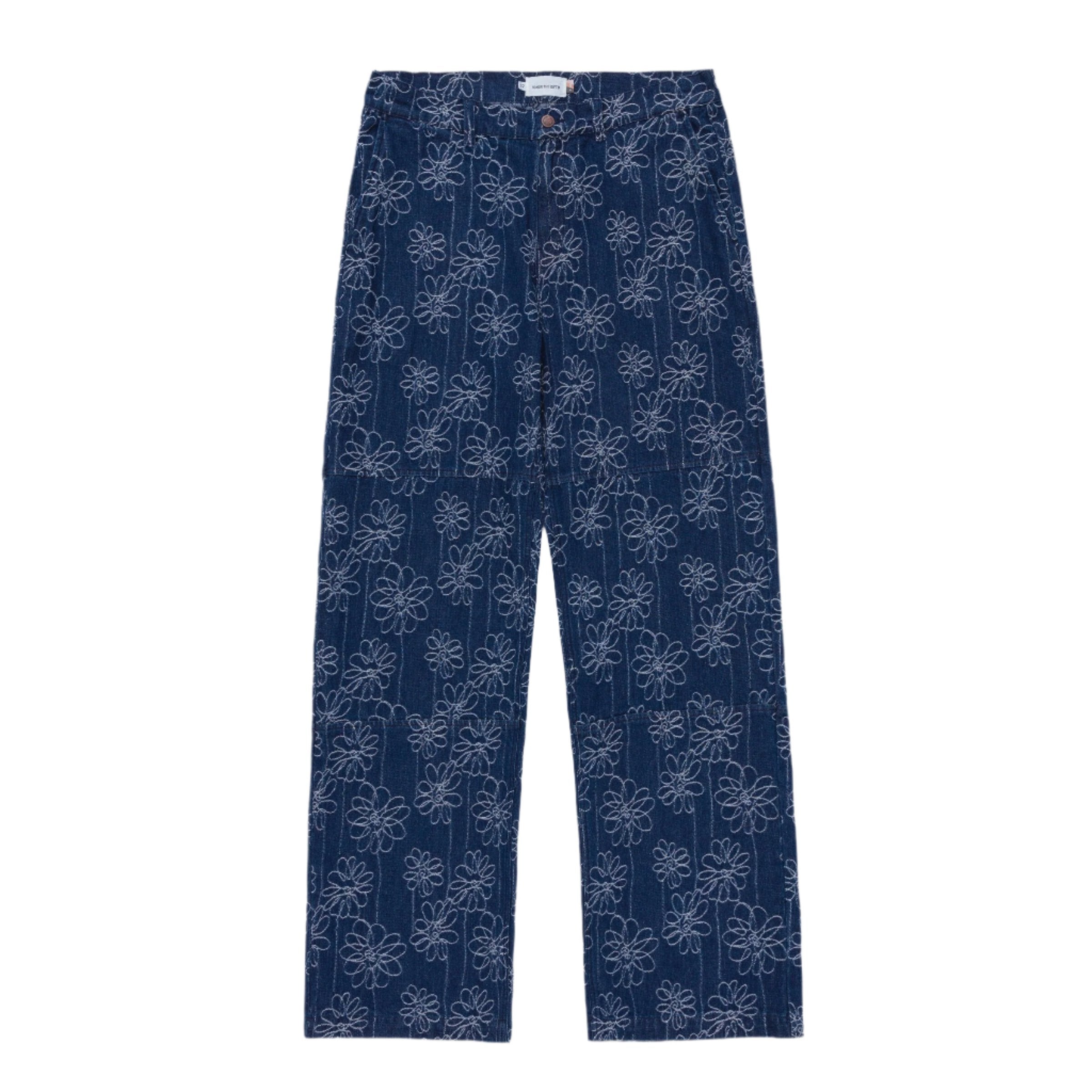 FLOWER JACQUARD PANT