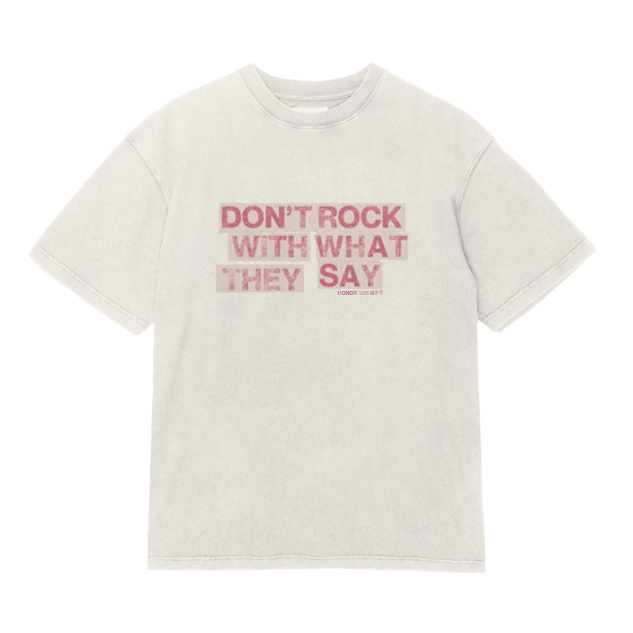 WHAT THEY SAY