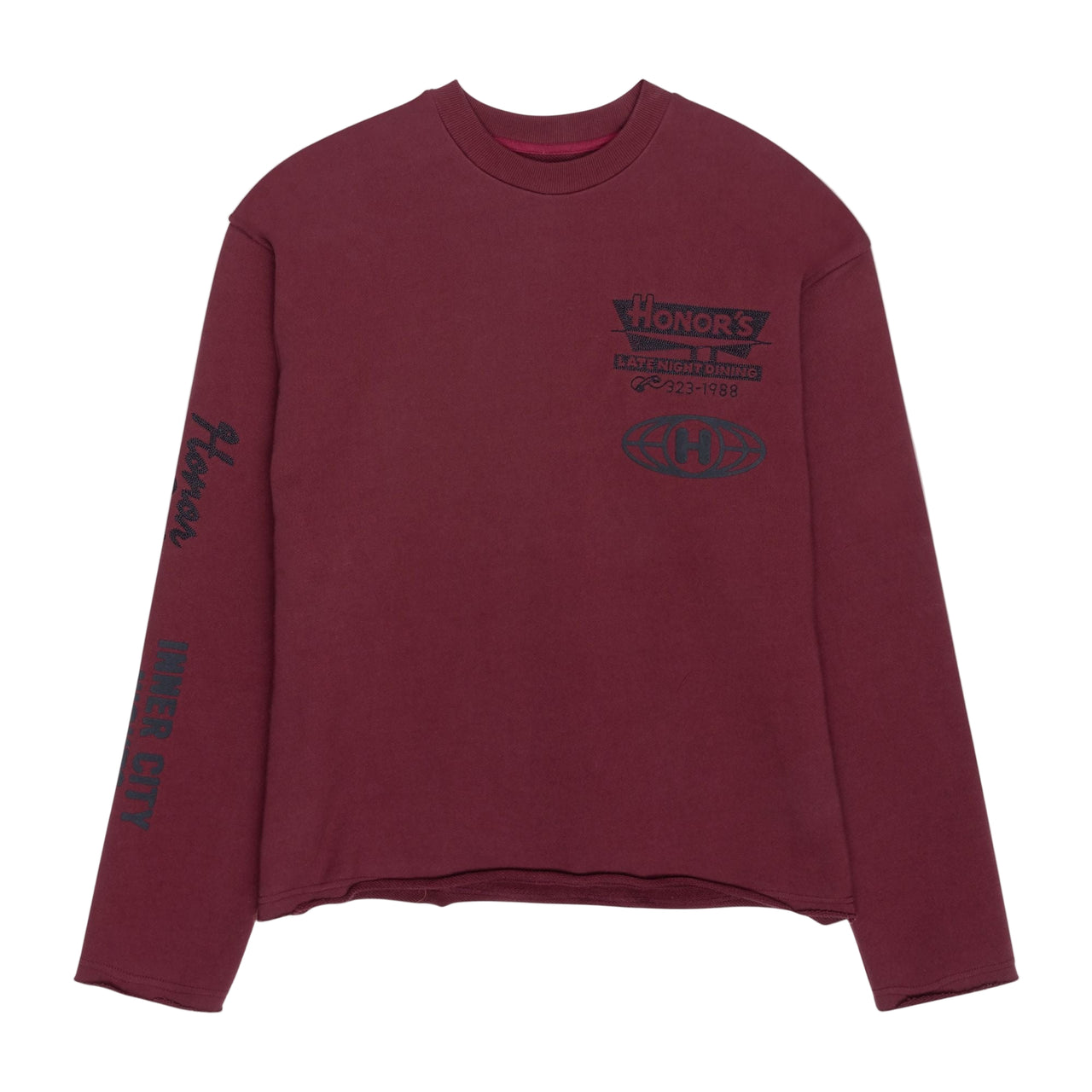 MIXED LOGO CREWNECK