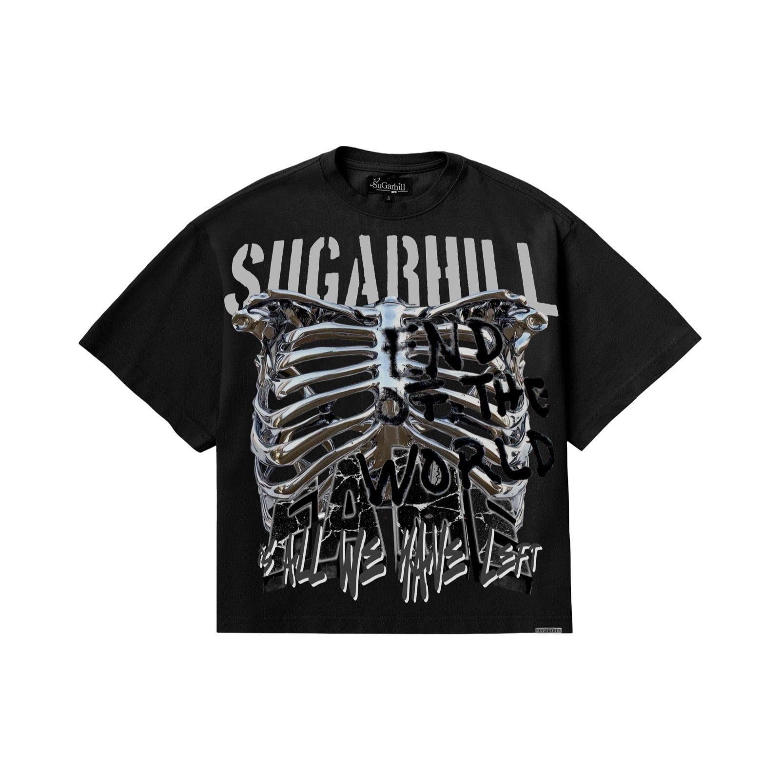 "END OF THE WORLD" T-SHIRT (BLACK)