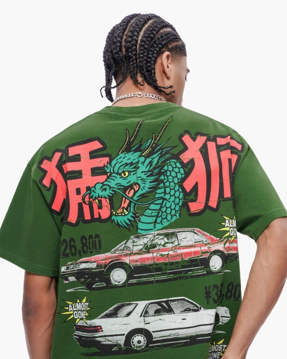 Japanese Motors Tee Green-thumbmail-7