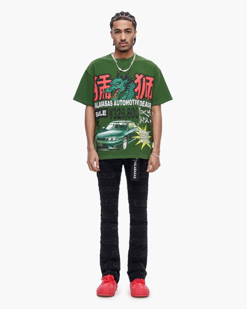 Japanese Motors Tee Green-thumbmail-9