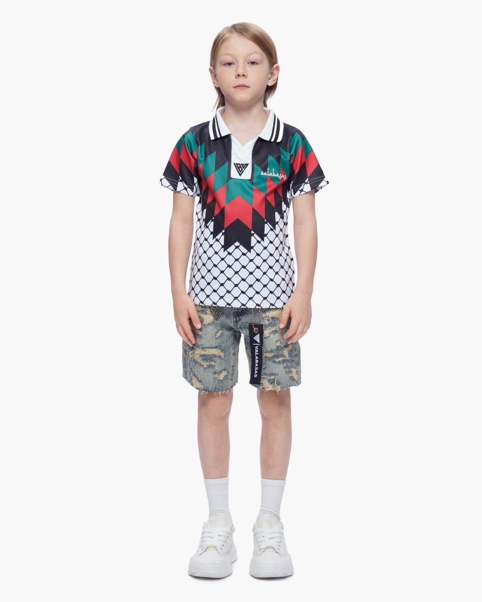 Kids Incise Jorts Vintage Wash-thumbmail-5