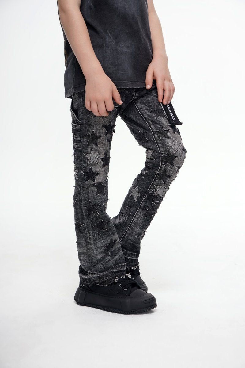 Kids V-Stars Stacked Marbled Wash-thumbmail-7