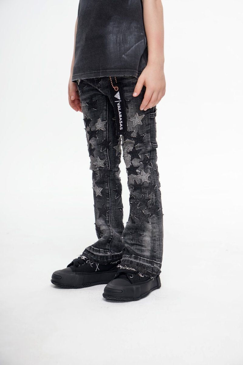 Kids V-Stars Stacked Marbled Wash-thumbmail-3