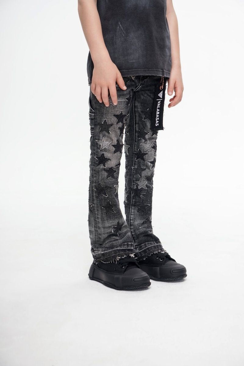 Kids V-Stars Stacked Marbled Wash-thumbmail-4