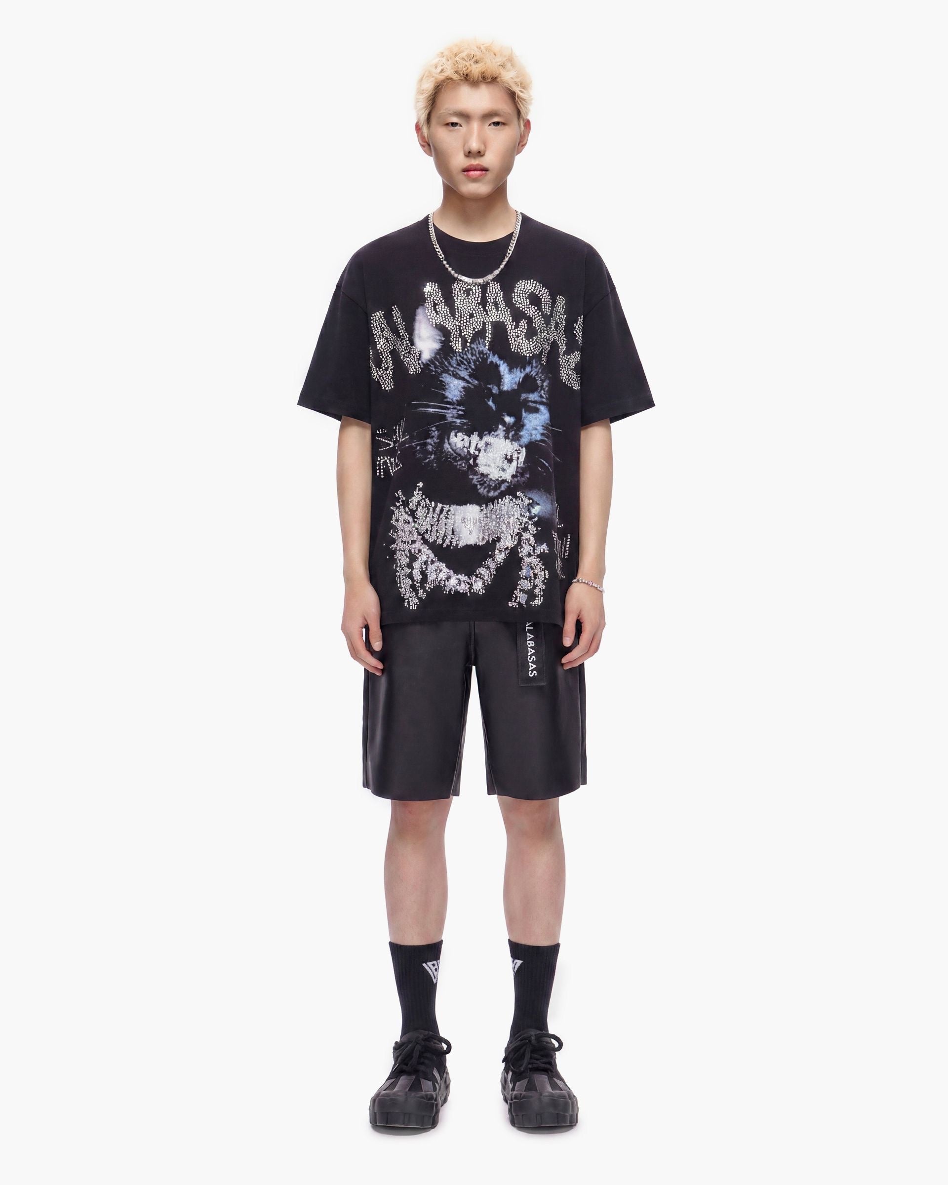 Valabasas Kool Kat Tee – Black-thumbmail-3