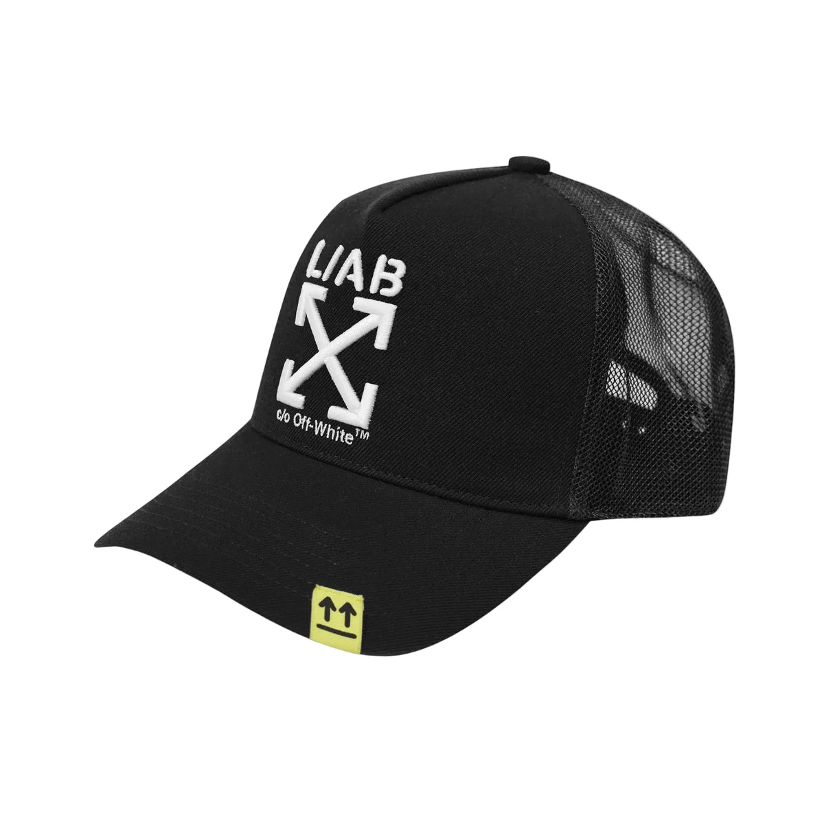 L/AB CLAMP ARROWS CURVED BRIM TRUCKER CAP