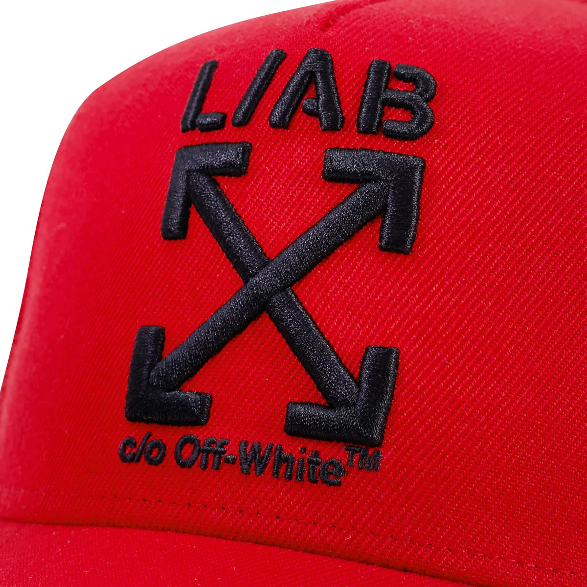L/AB CLAMP ARROWS CURVED BRIM TRUCKER CAP-thumbmail-3
