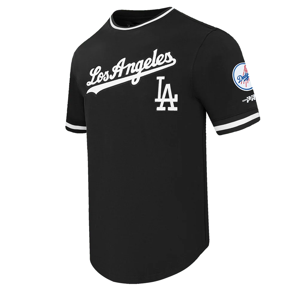 LOS ANGELES DODGERS CLASSIC CHENILLE M DK TEE-thumbmail-3