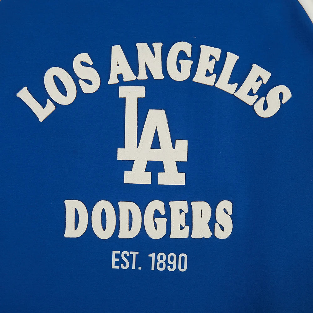 LOS ANGELES DODGERS FIRST TEAM M DBL KNIT SS RAGLAN-thumbmail-6