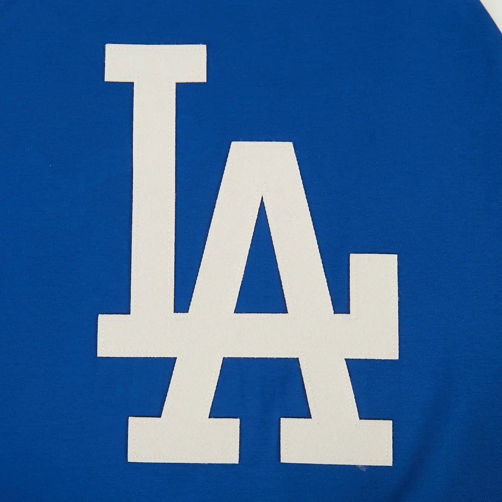 LOS ANGELES DODGERS FIRST TEAM M DBL KNIT SS RAGLAN-thumbmail-5