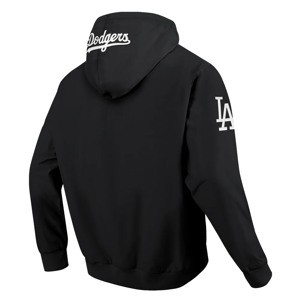 Los Angeles Dodgers Classic Wind Suit Men's Woven Full ZIP Pullover Hoodie-thumbmail-4