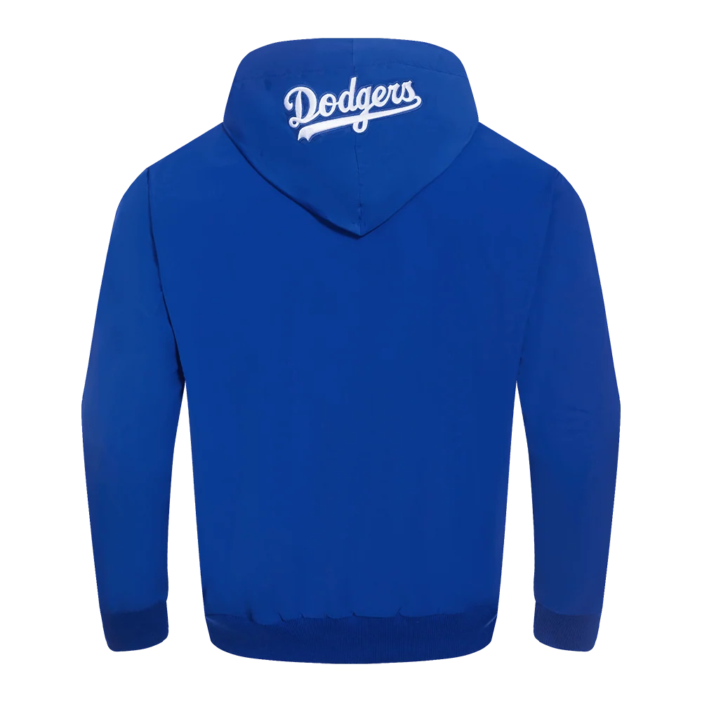 Los Angeles Dodgers Classic Wind Suit Men's Woven Full ZIP Pullover Hoodie