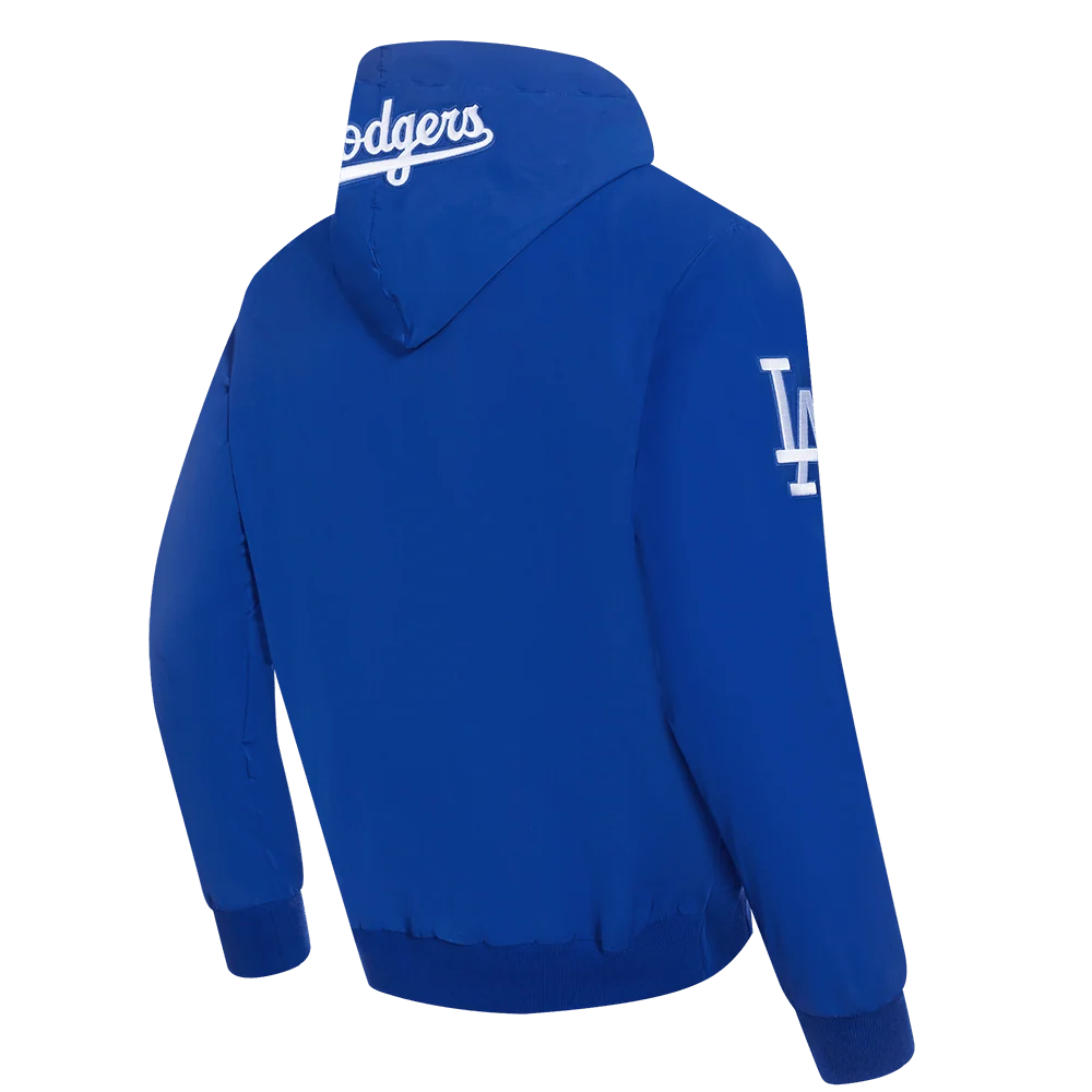 Los Angeles Dodgers Classic Wind Suit Men's Woven Full ZIP Pullover Hoodie-thumbmail-4
