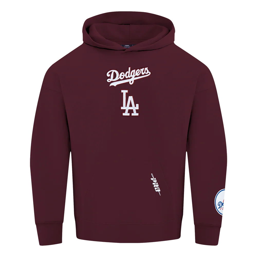 LOS ANGELES DODGERS WINGSPAN MEN'S DROP SHOULDER FLC PO HOODIE V2-thumbmail-3