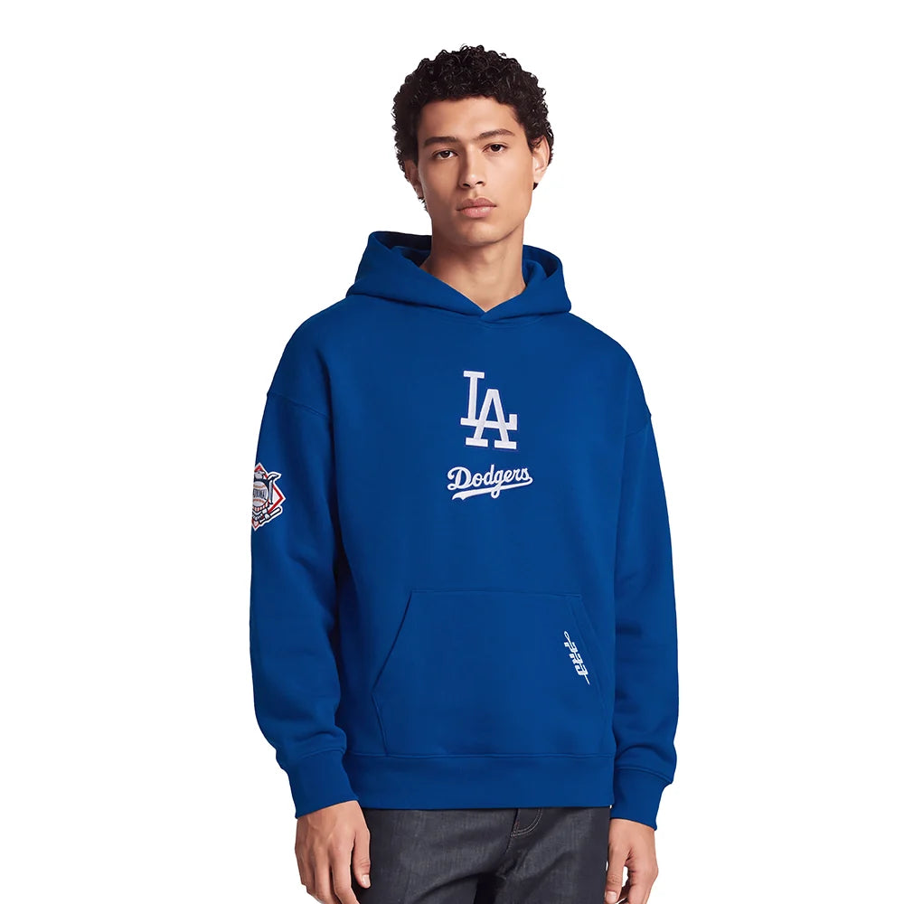 DODGERS PLAYBACK MEN'S PULL OVER HOODIE-thumbmail-2