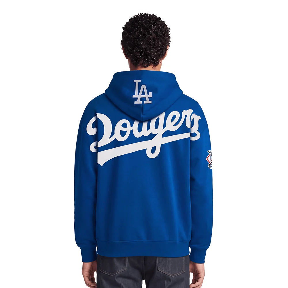 DODGERS PLAYBACK MEN'S PULL OVER HOODIE-thumbmail-1