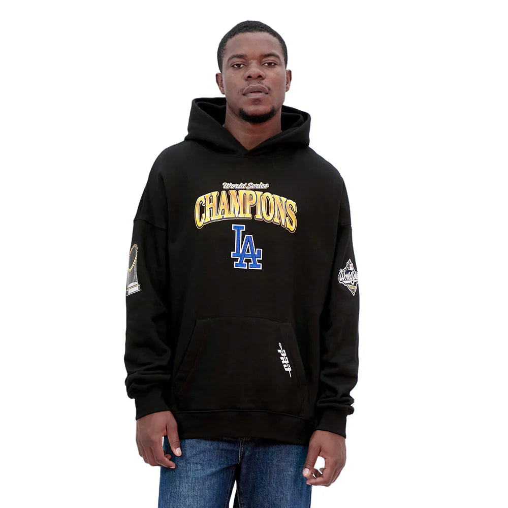 PRO STANDARD LOS ANGELES DODGERS MEN'S MLB WORLD SERIES 2025 M DROP SHOULDER FLC PO HOODIE