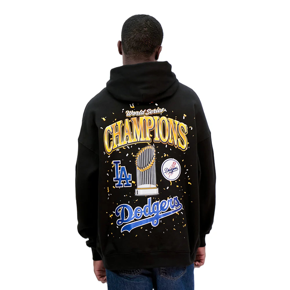 PRO STANDARD LOS ANGELES DODGERS MEN'S MLB WORLD SERIES 2025 M DROP SHOULDER FLC PO HOODIE