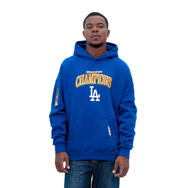 PRO STANDARD LOS ANGELES DODGERS MEN'S MLB WORLD SERIES 2025 M DROP SHOULDER FLC PO HOODIE