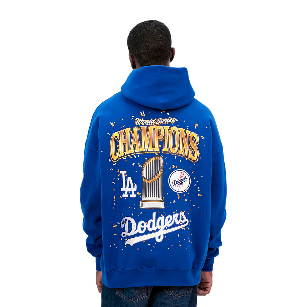PRO STANDARD LOS ANGELES DODGERS MEN'S MLB WORLD SERIES 2025 M DROP SHOULDER FLC PO HOODIE