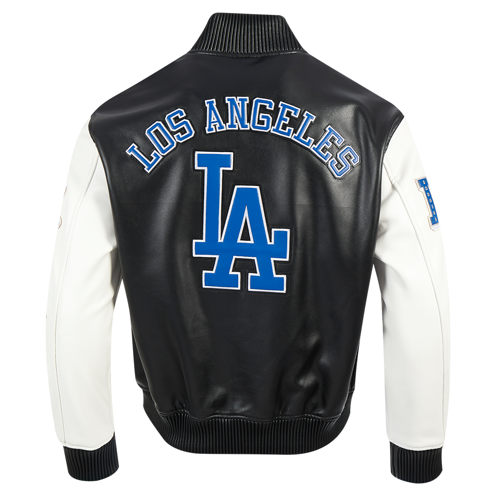 LOS ANGELES DODGERS CITY SIGNATURE M LEATHER VARSITY JACKET-thumbmail-2