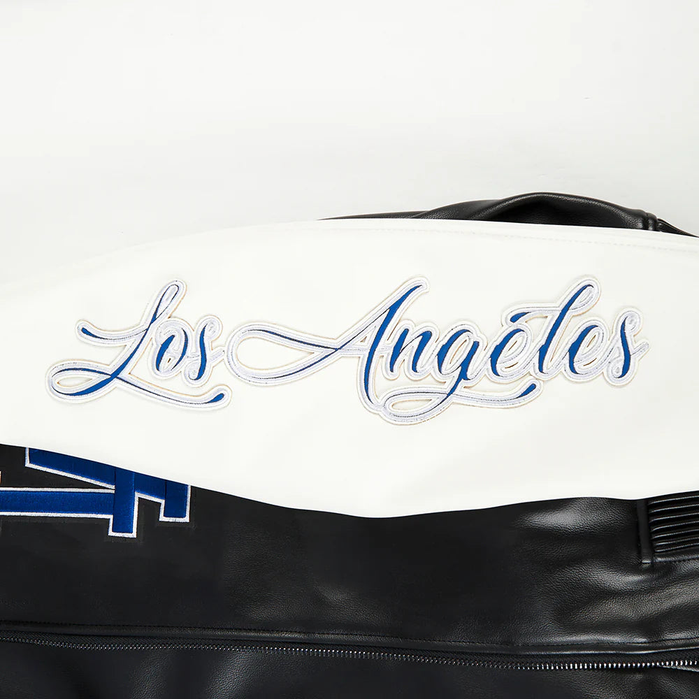 LOS ANGELES DODGERS CITY SIGNATURE M LEATHER VARSITY JACKET-thumbmail-5