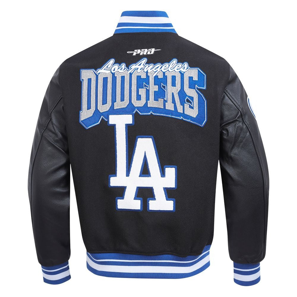 LOS ANGELES DODGERS MEN'S VARSITY JACKET TEAM BADGE
