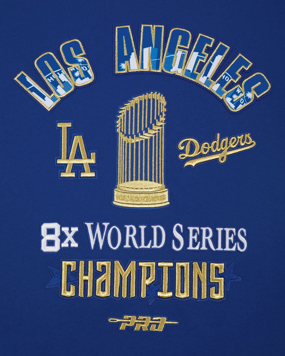 LOS ANGELES DODGERS WORLD SERIES W SJ SLIM FIT TOP-thumbmail-5