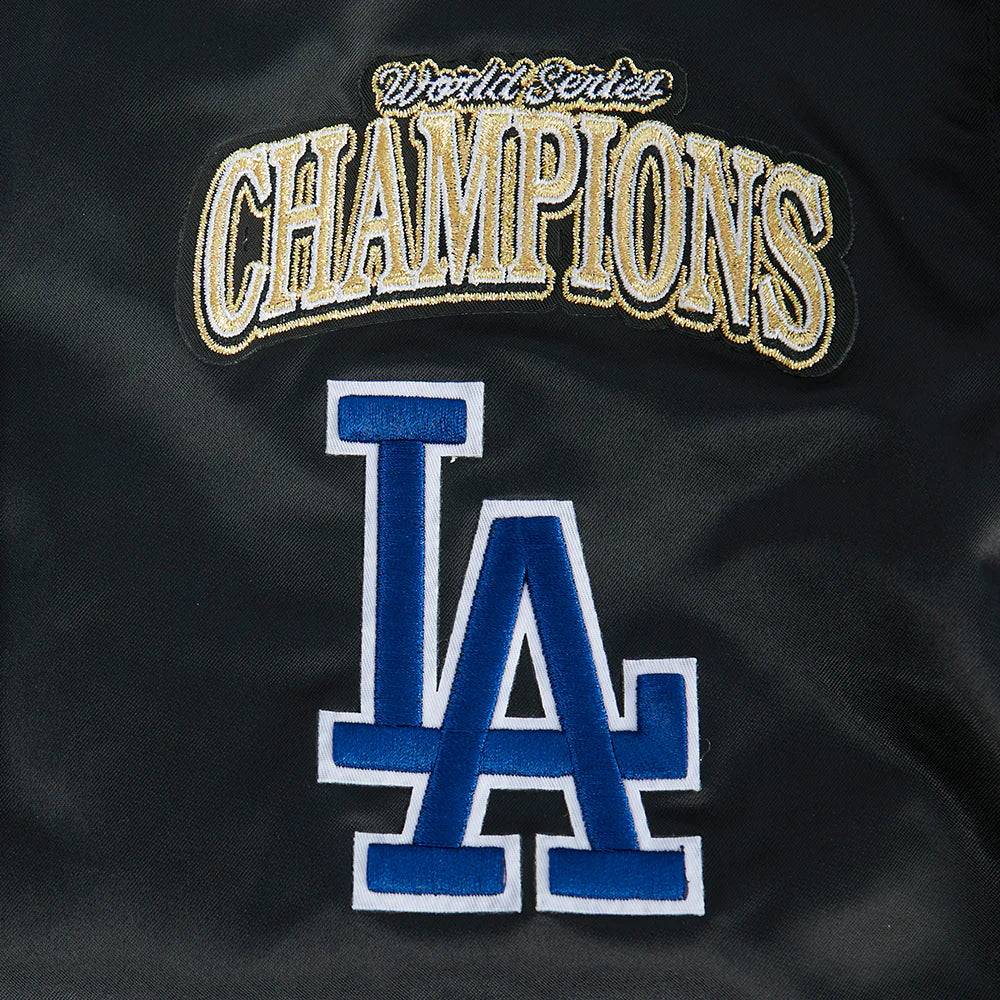 PRO STANDARD LOS ANGELES DODGERS WOMEN'S MLB WORLD SERIES 2025 W RIB SATIN JACKET-thumbmail-9