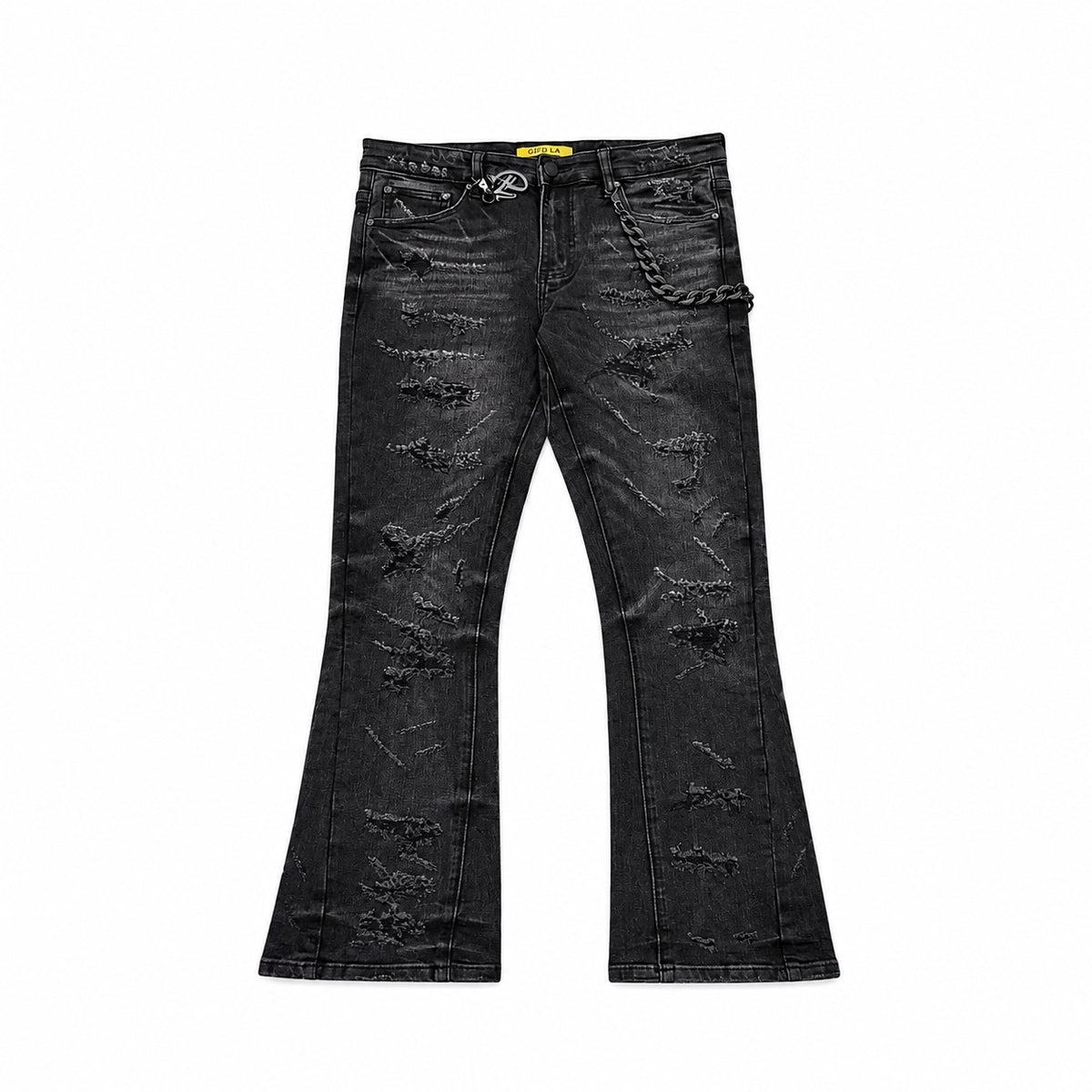 MOSEY DENIM BLK WASH-thumbmail-1