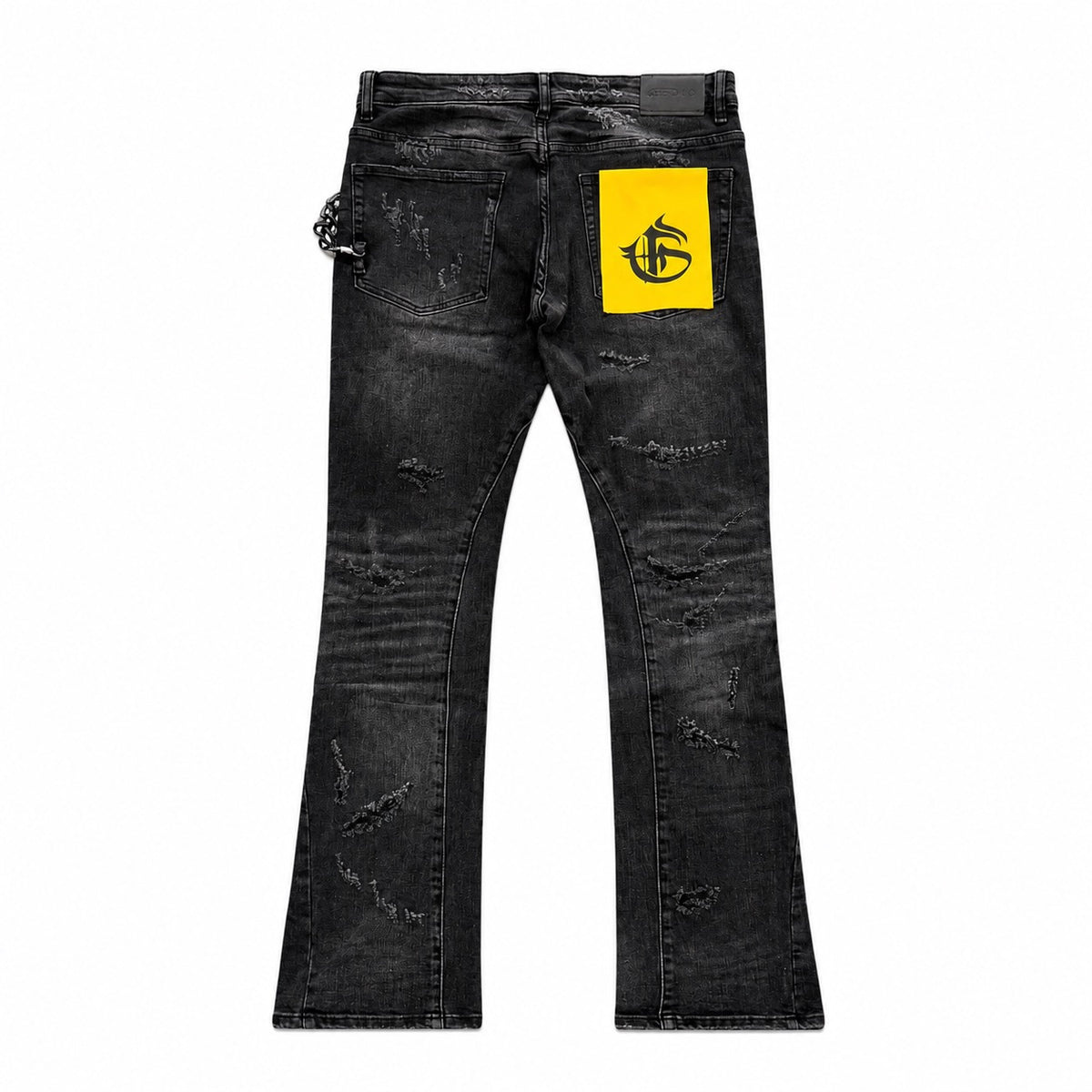 MOSEY DENIM BLK WASH-thumbmail-2