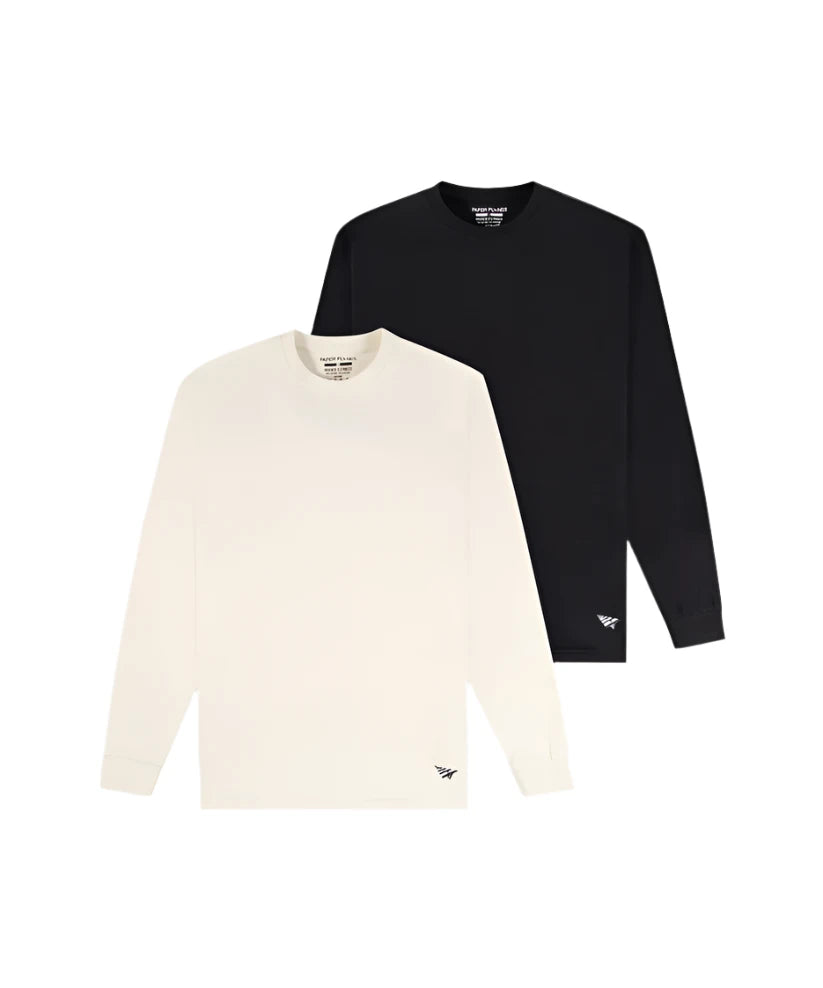 ESSENTIAL 2 PACK LONG SLEEVE TEE