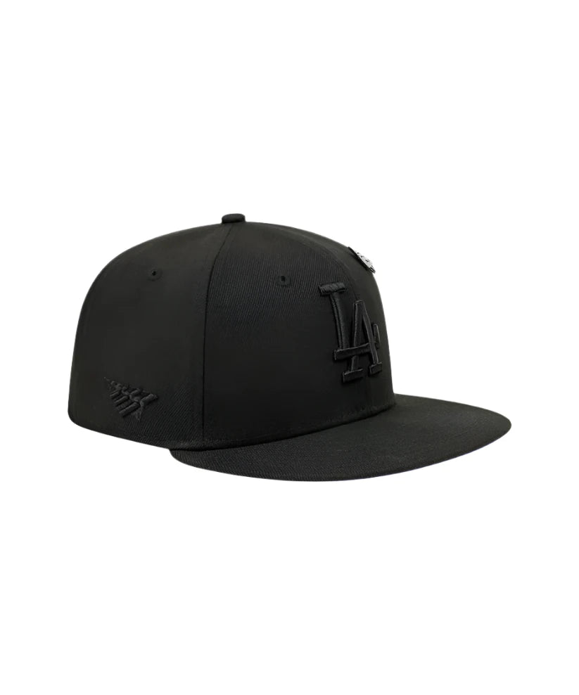 LOS ANGELES DODGERS X PAPER PLANES BLACKOUT 9FIFTY SNAPBACK HAT