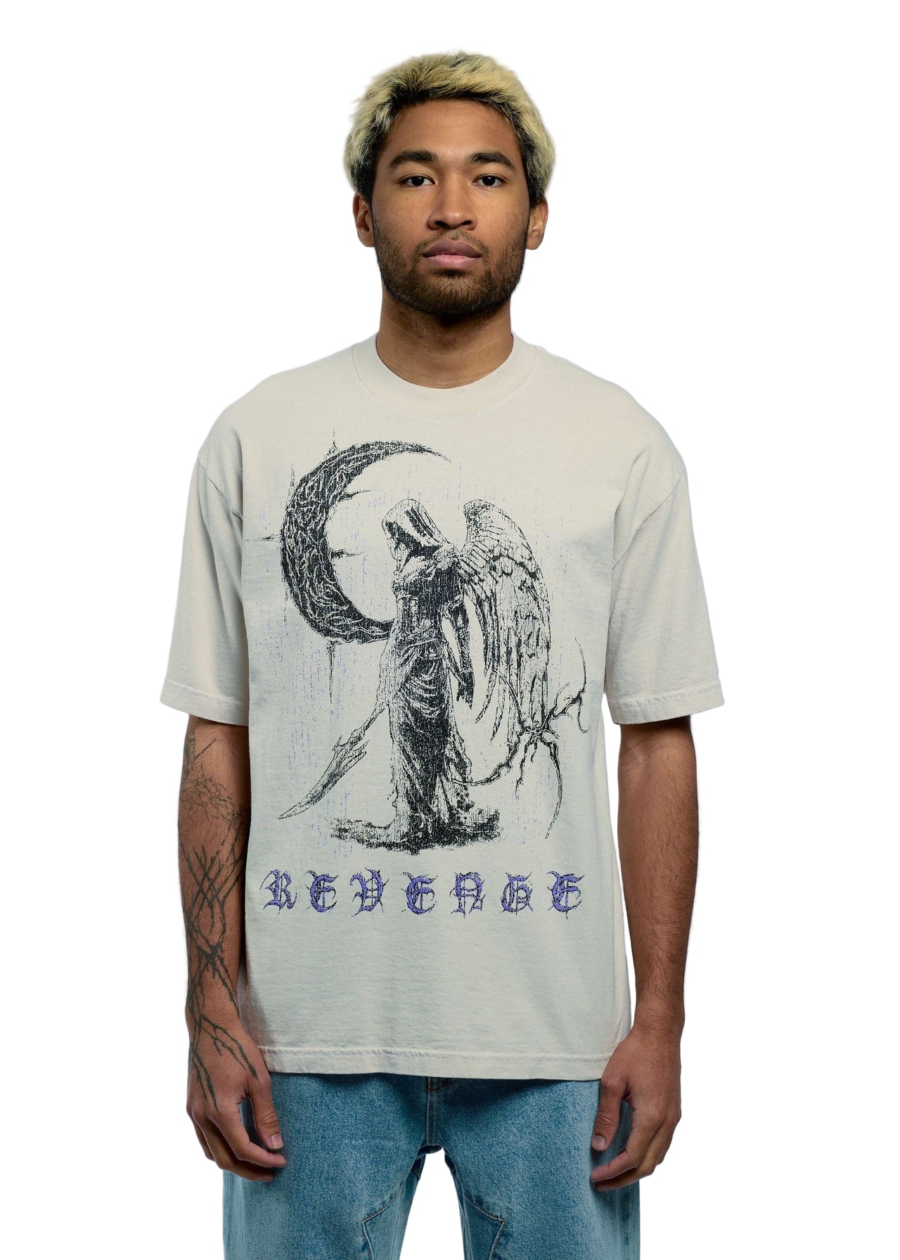 SCYTHE TEE CEMENT/PURPLE