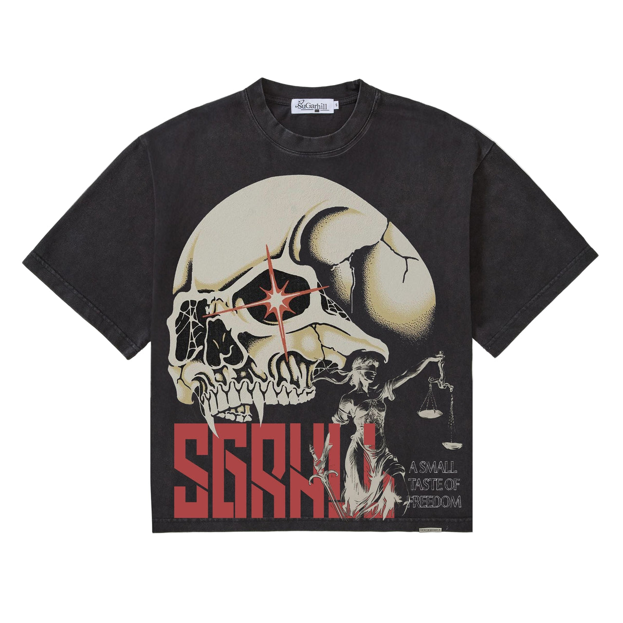 "TASTE" T-SHIRT (BLACK VINTAGE)