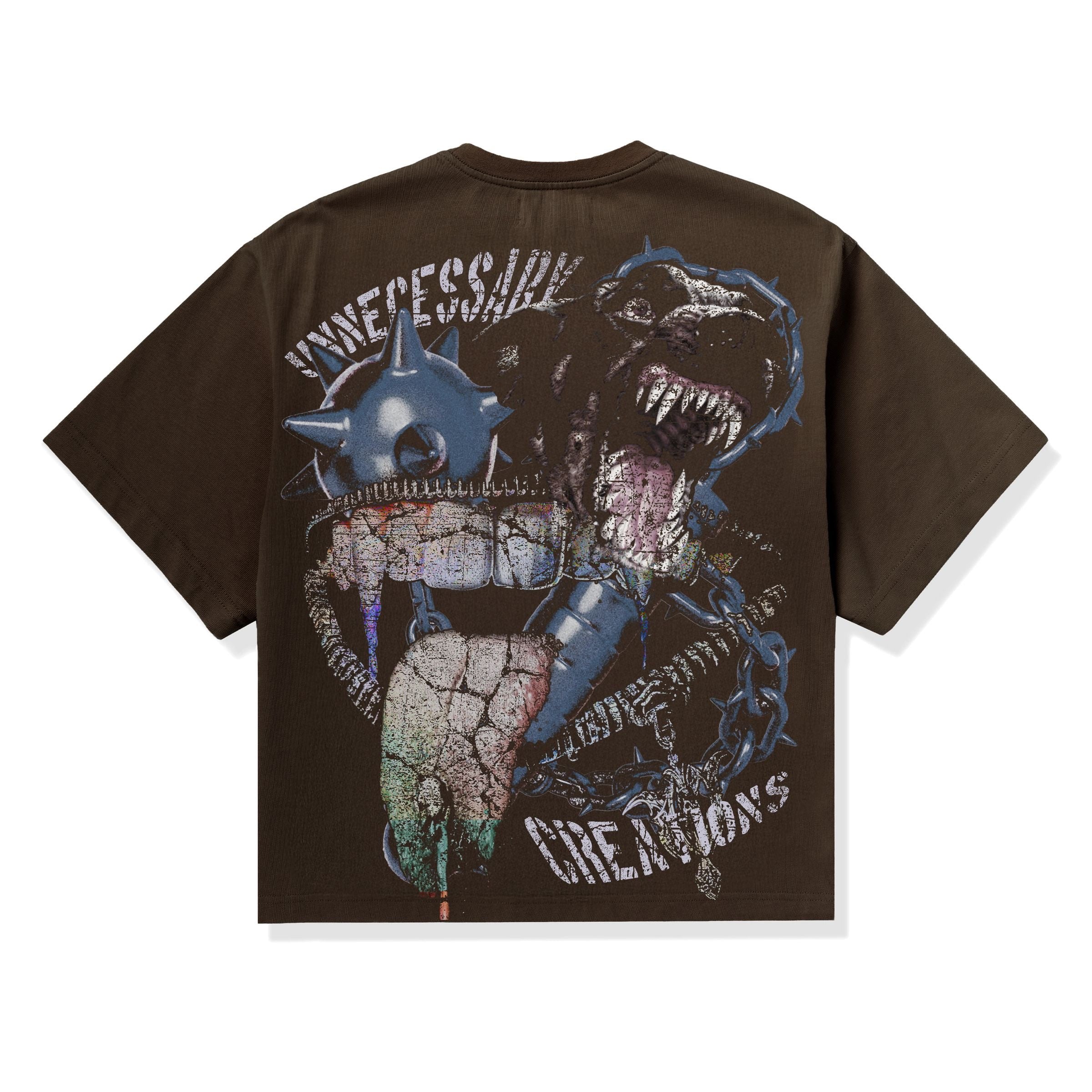 "VAMPIRIC" T-SHIRT (CHOCOLATE)